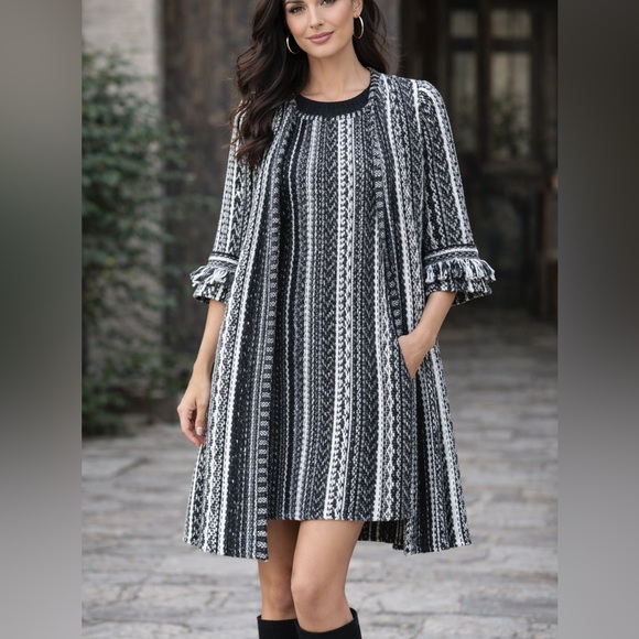 St. John Dresses & Skirts - ST JOHN Wool Blend Tweed Cardigan & Dress Set